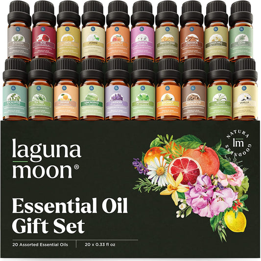  Essential Oils Gift Set - Ideal for Diffusers