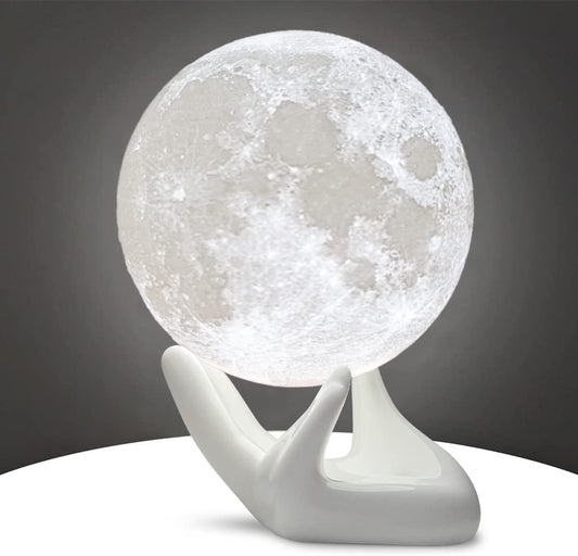 Mystical Moon Lamp: Touch-Controlled Night Light